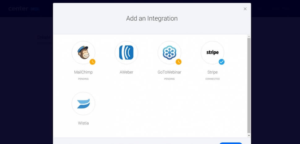 Image of Center by LeadPages Launch Integrations