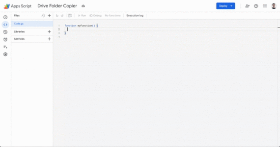 GIF of adding API Key