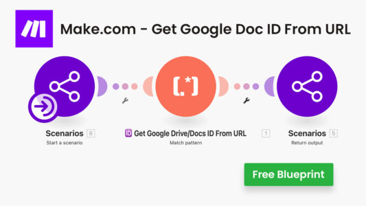 Image of Make com Automation To Get Google Drive ID From URL